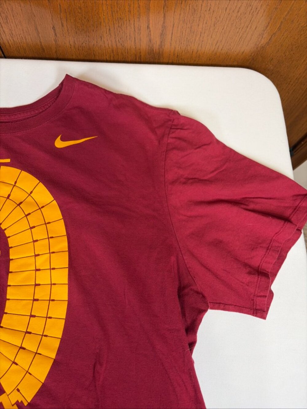 Nike USC Coliseum Stadium T-Shirt Men's 2XL Red - Picture 3 of 6